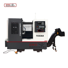 Mini Slant Bed CNC Lathe Machine TCK36A Linear Guide Way CNC Lathe Machine